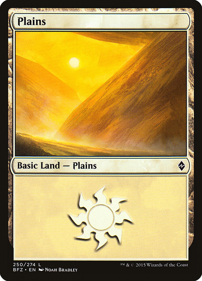 Plains (250) [Battle for Zendikar] - The Mythic Store | 24h Order Processing