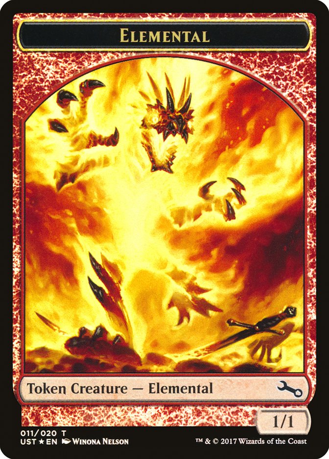 Elemental // Elemental Double-Sided Token (011/020) [Unstable Tokens] - The Mythic Store | 24h Order Processing