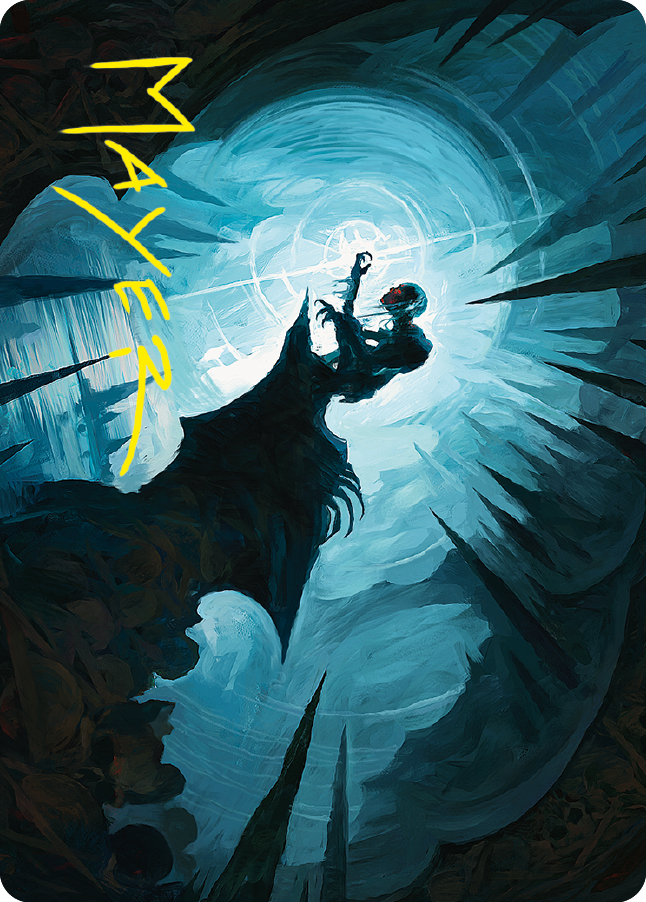 Gollum, Patient Plotter Art Card (Gold-Stamped Signature) [The Lord of the Rings: Tales of Middle-earth Art Series] - The Mythic Store | 24h Order Processing