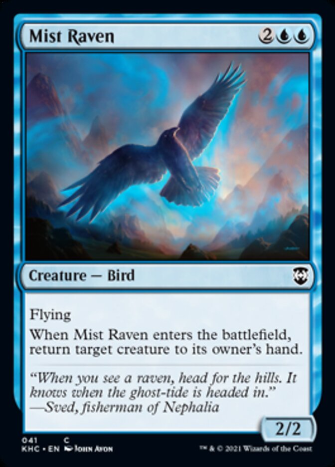 Mist Raven [Kaldheim Commander] - The Mythic Store | 24h Order Processing