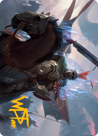 Marshal of Zhalfir Art Card (Gold-Stamped Signature) [March of the Machine Art Series] - The Mythic Store | 24h Order Processing