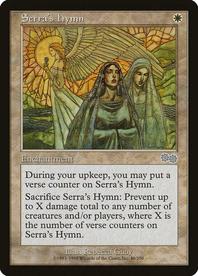 Serra's Hymn [Urza's Saga] - The Mythic Store | 24h Order Processing
