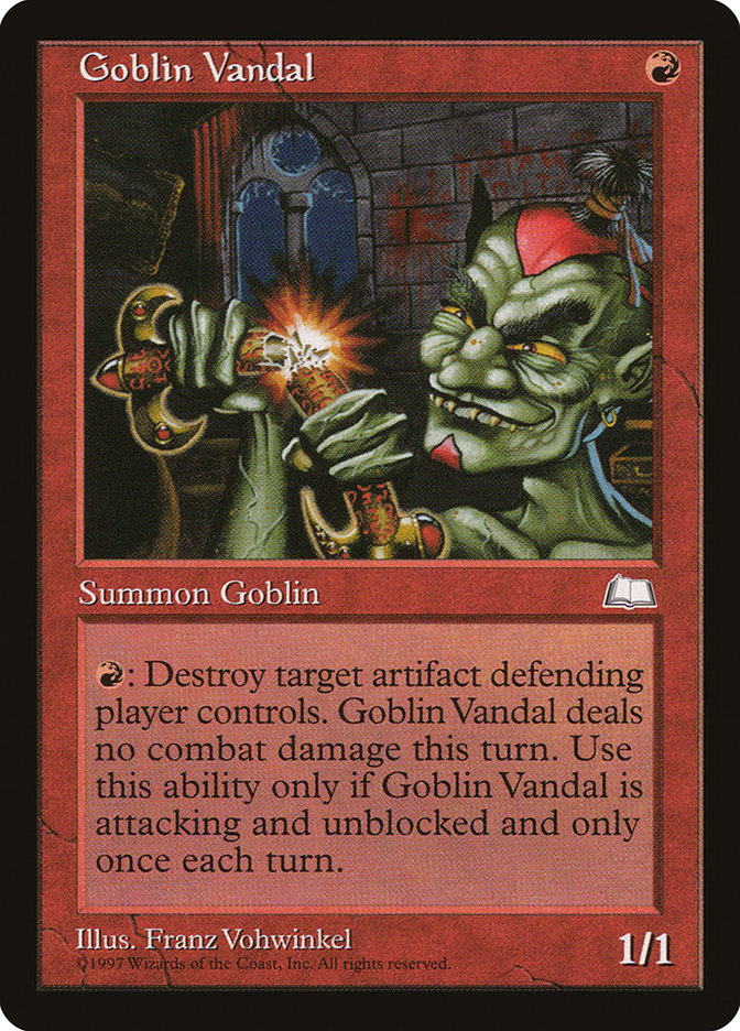 Goblin Vandal [Weatherlight] - The Mythic Store | 24h Order Processing