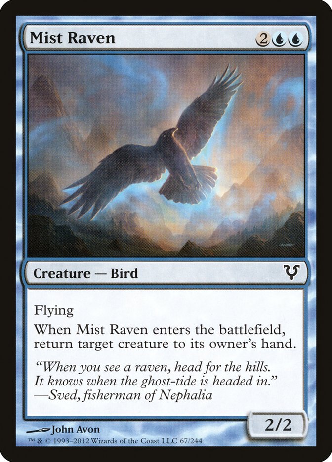 Mist Raven [Avacyn Restored] - The Mythic Store | 24h Order Processing
