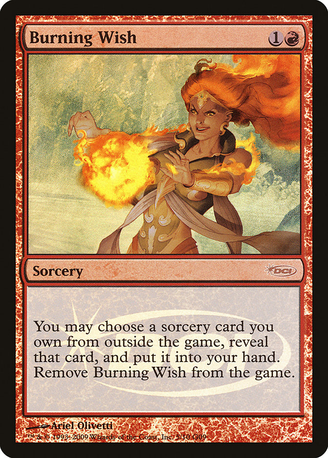 Burning Wish [Judge Gift Cards 2009] - The Mythic Store | 24h Order Processing