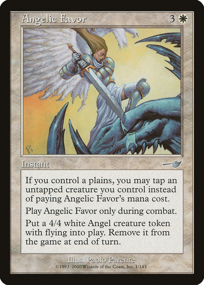 Angelic Favor [Nemesis] - The Mythic Store | 24h Order Processing