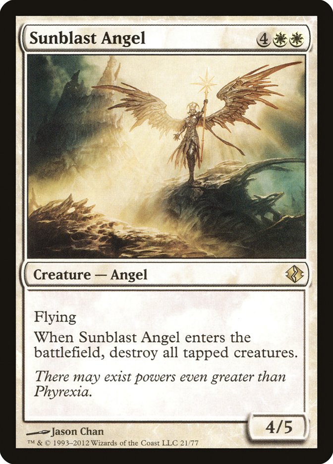 Sunblast Angel [Duel Decks: Venser vs. Koth] - The Mythic Store | 24h Order Processing