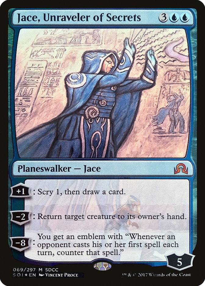 Jace, Unraveler of Secrets [San Diego Comic-Con 2017] - The Mythic Store | 24h Order Processing