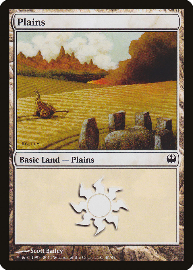 Plains (40) [Duel Decks: Knights vs. Dragons] - The Mythic Store | 24h Order Processing