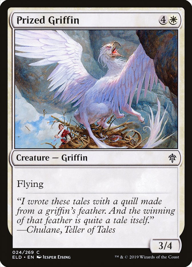 Prized Griffin [Throne of Eldraine] - The Mythic Store | 24h Order Processing