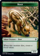 Boar // Food (15) Double-Sided Token [Throne of Eldraine Tokens] - The Mythic Store | 24h Order Processing