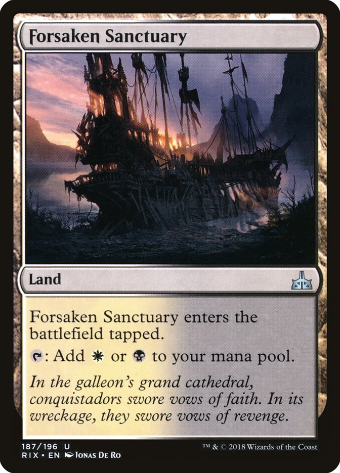 Forsaken Sanctuary [Rivals of Ixalan] - The Mythic Store | 24h Order Processing