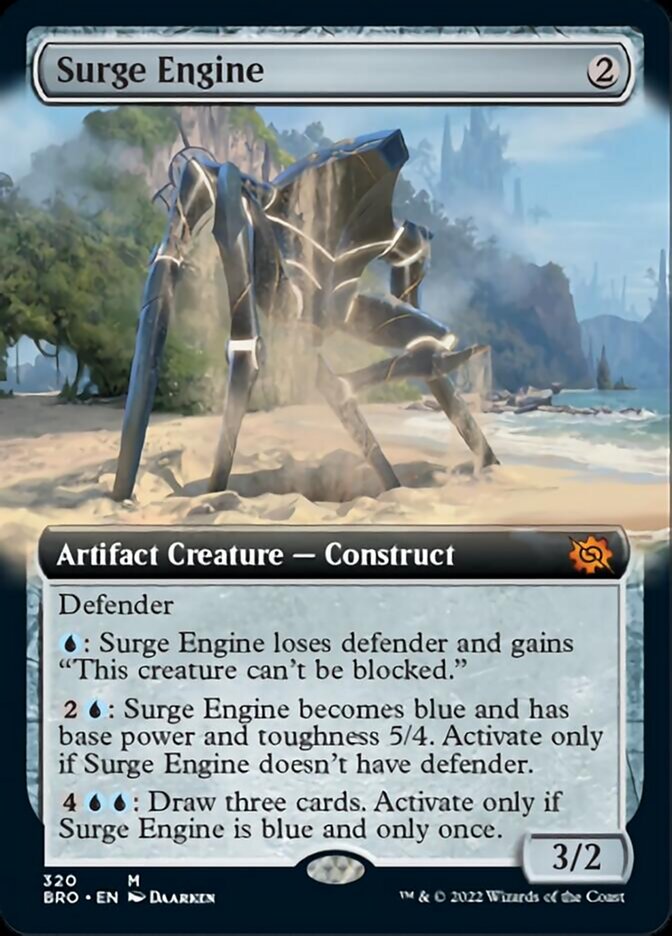 Surge Engine (Extended Art) [The Brothers' War] - The Mythic Store | 24h Order Processing