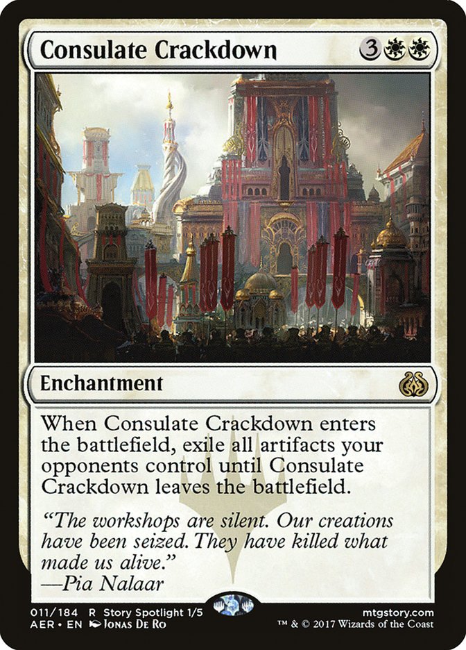 Consulate Crackdown [Aether Revolt] - The Mythic Store | 24h Order Processing