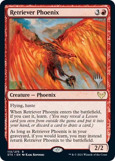 Retriever Phoenix (Promo Pack) [Strixhaven: School of Mages Promos] - The Mythic Store | 24h Order Processing