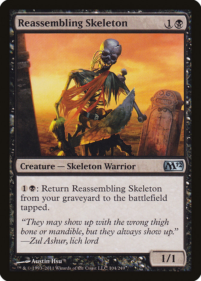 Reassembling Skeleton [Magic 2012] - The Mythic Store | 24h Order Processing