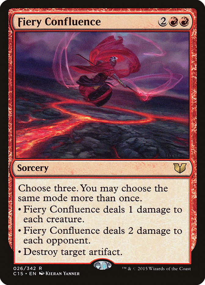 Fiery Confluence [Commander 2015] - The Mythic Store | 24h Order Processing