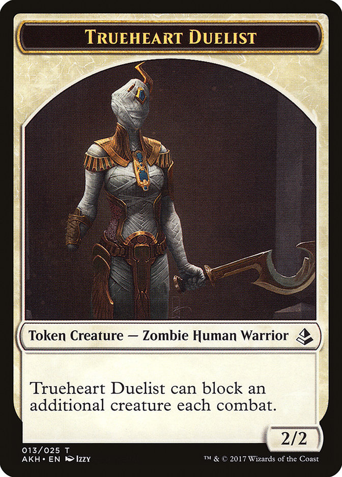 Trueheart Duelist Token [Amonkhet Tokens] - The Mythic Store | 24h Order Processing