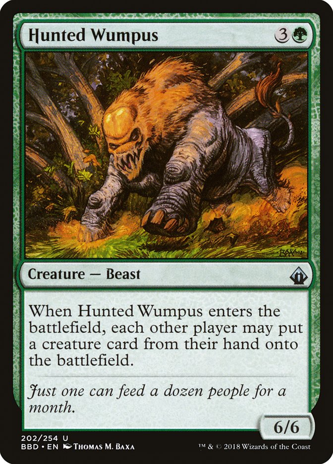 Hunted Wumpus [Battlebond] - The Mythic Store | 24h Order Processing