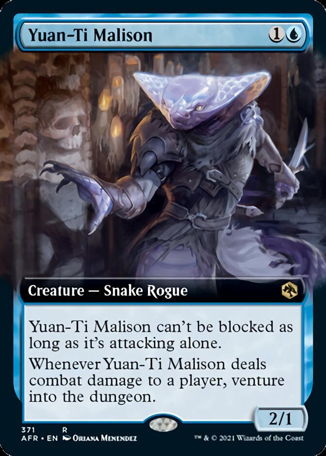 Yuan-Ti Malison (Extended Art) [Dungeons & Dragons: Adventures in the Forgotten Realms] - The Mythic Store | 24h Order Processing