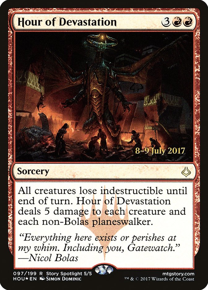 Hour of Devastation [Hour of Devastation Prerelease Promos] - The Mythic Store | 24h Order Processing