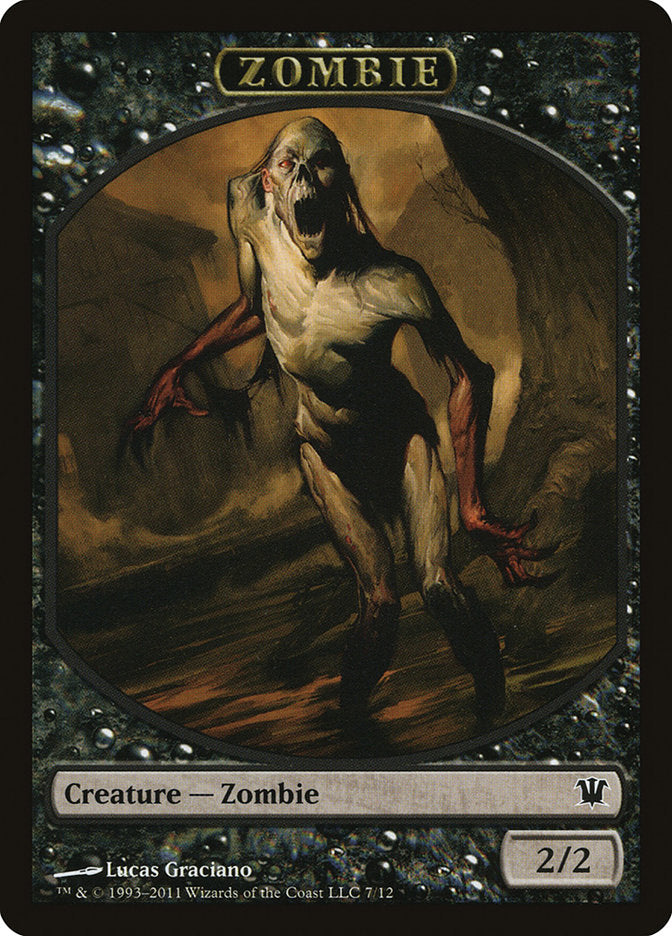 Zombie Token (7/12) [Innistrad Tokens] - The Mythic Store | 24h Order Processing