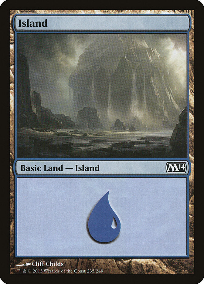 Island (235) [Magic 2014] - The Mythic Store | 24h Order Processing
