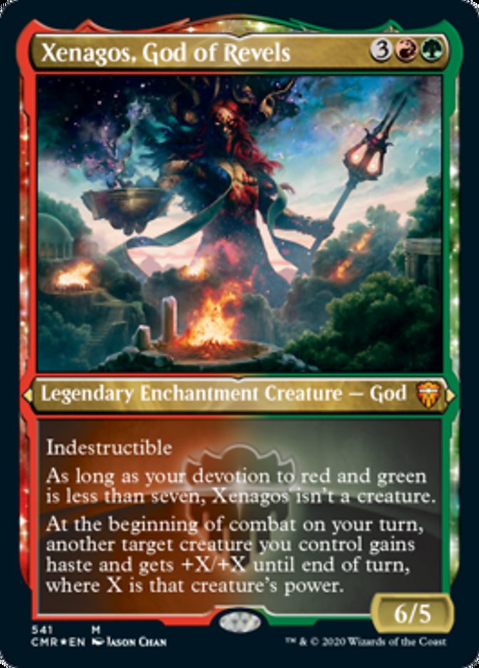 Xenagos, God of Revels (Etched) [Commander Legends] - The Mythic Store | 24h Order Processing