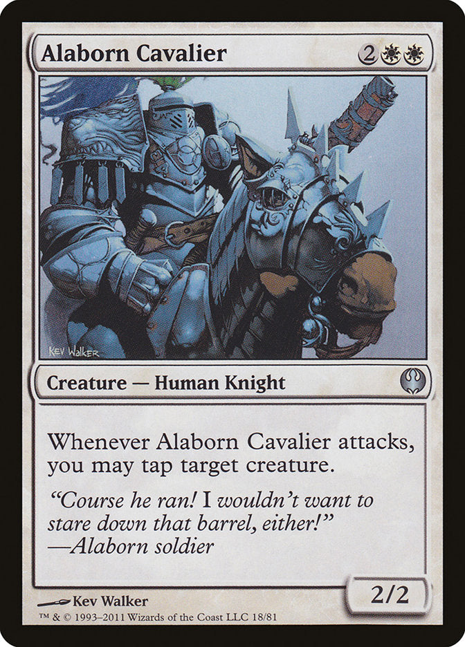 Alaborn Cavalier [Duel Decks: Knights vs. Dragons] - The Mythic Store | 24h Order Processing