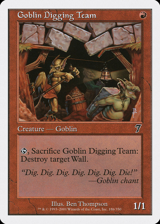 Goblin Digging Team [Seventh Edition] - The Mythic Store | 24h Order Processing
