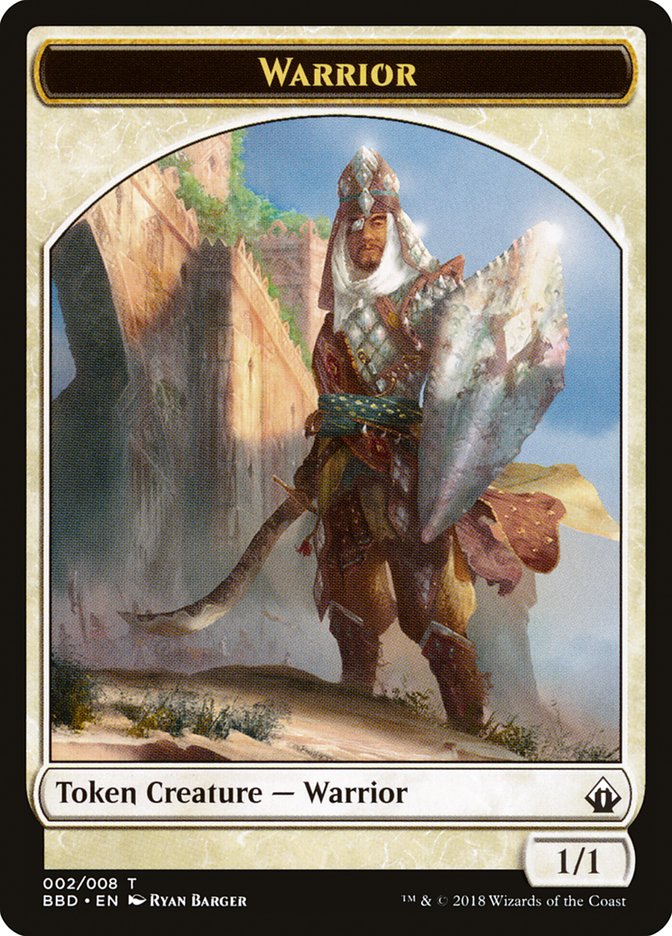 Warrior Token [Battlebond Tokens] - The Mythic Store | 24h Order Processing