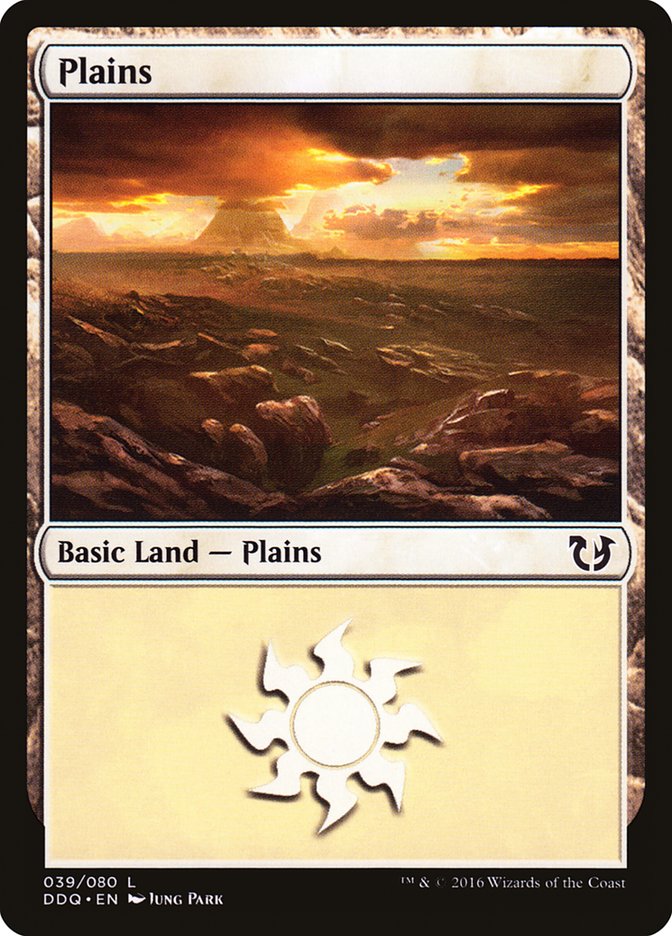 Plains (39) [Duel Decks: Blessed vs. Cursed] - The Mythic Store | 24h Order Processing