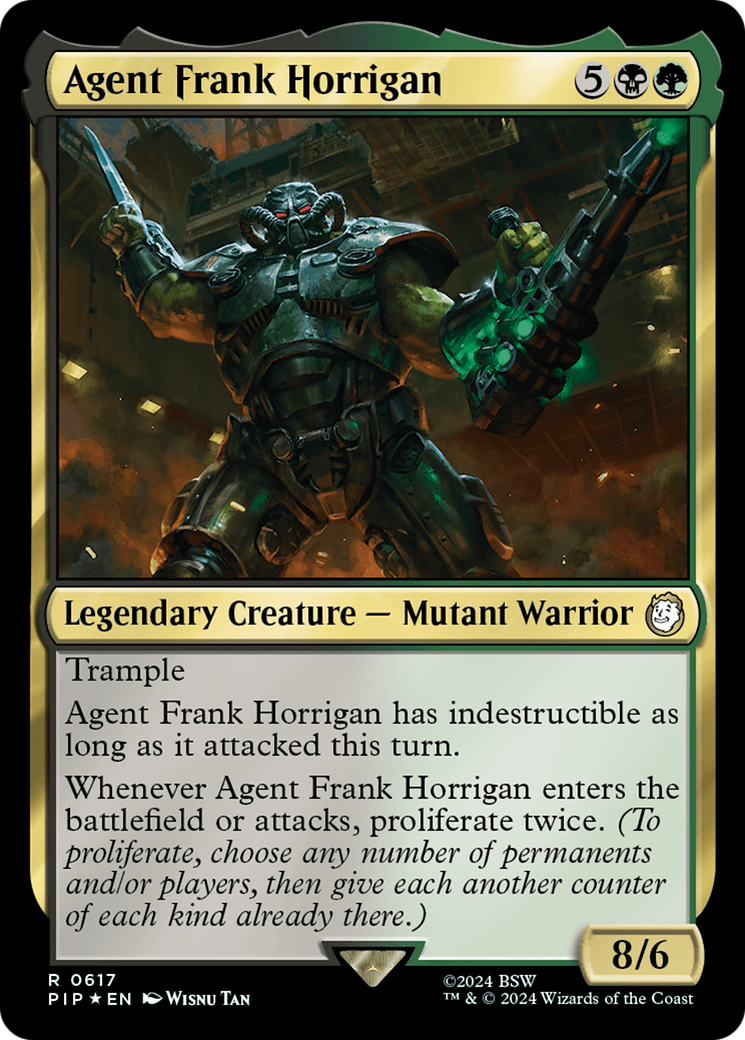Agent Frank Horrigan (Surge Foil) [Fallout] - The Mythic Store | 24h Order Processing