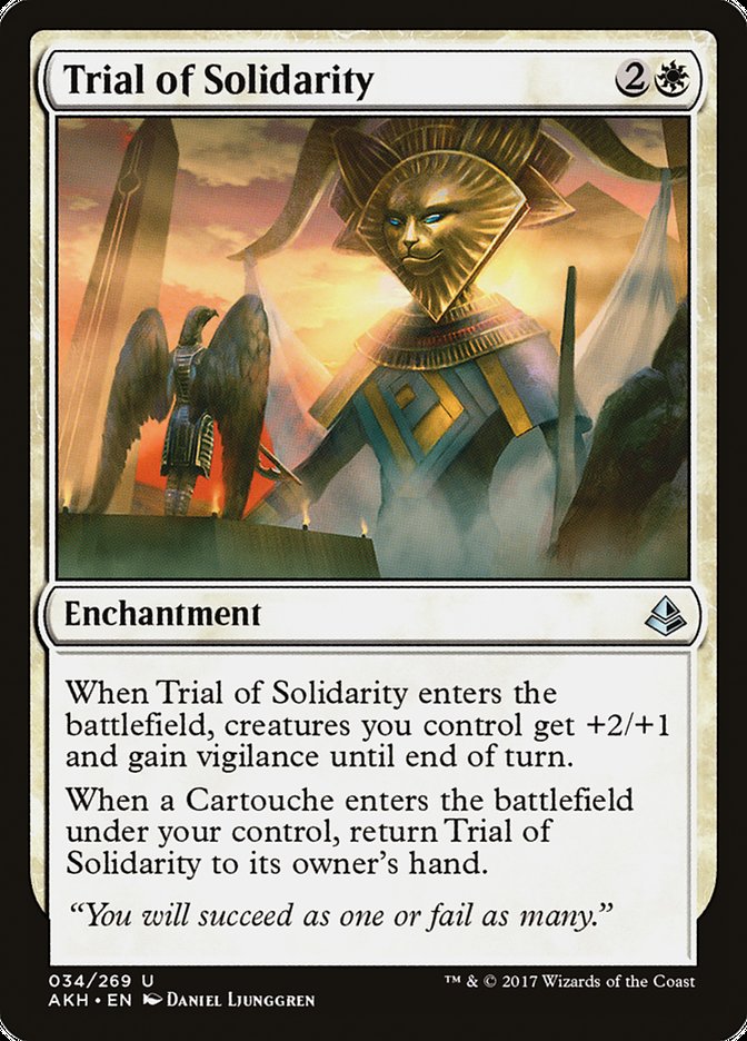 Trial of Solidarity [Amonkhet] - The Mythic Store | 24h Order Processing