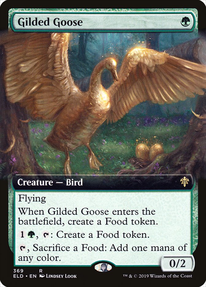 Gilded Goose (Extended Art) [Throne of Eldraine] - The Mythic Store | 24h Order Processing