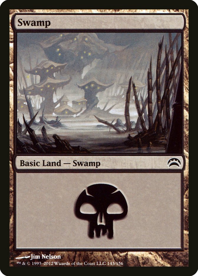 Swamp (143) [Planechase 2012] - The Mythic Store | 24h Order Processing