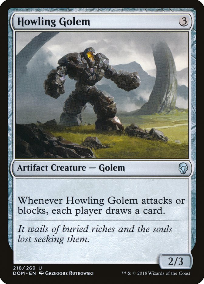 Howling Golem [Dominaria] - The Mythic Store | 24h Order Processing
