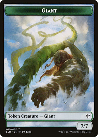 Giant Token [Throne of Eldraine Tokens] - The Mythic Store | 24h Order Processing