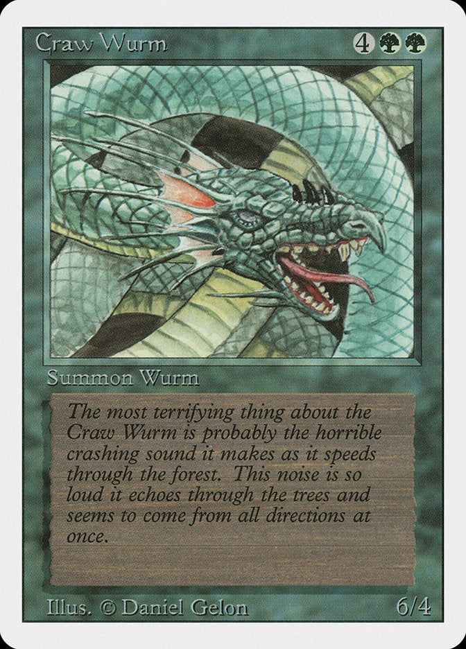 Craw Wurm [Revised Edition] - The Mythic Store | 24h Order Processing