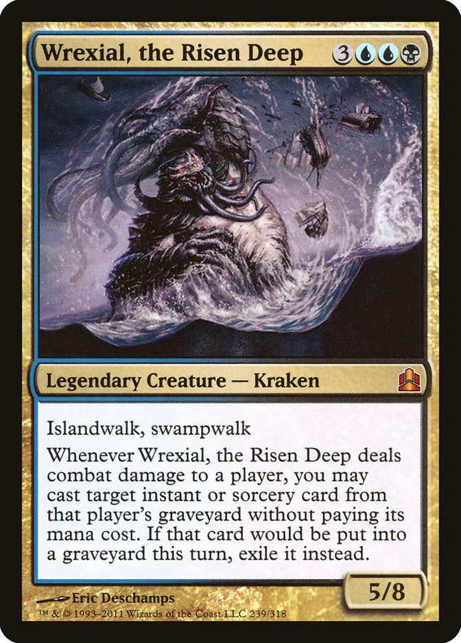 Wrexial, the Risen Deep [Commander 2011] - The Mythic Store | 24h Order Processing