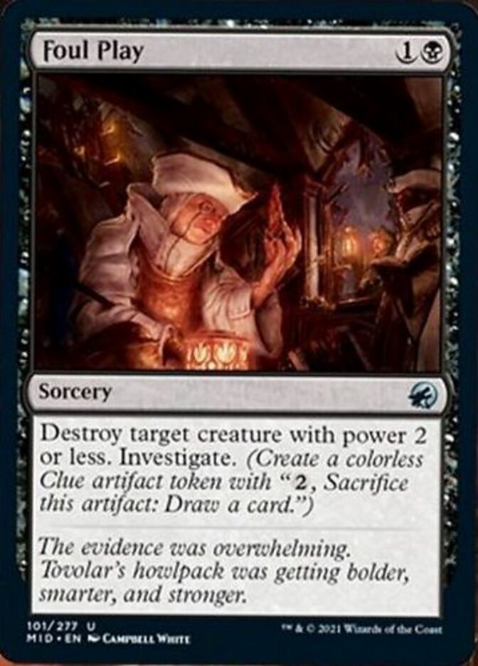 Foul Play [Innistrad: Midnight Hunt] - The Mythic Store | 24h Order Processing
