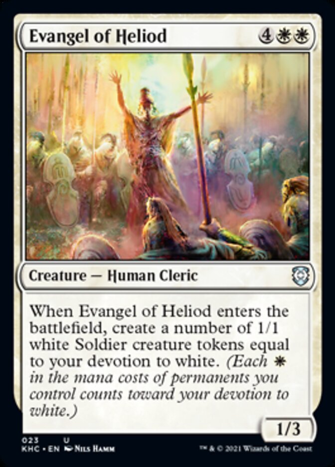 Evangel of Heliod [Kaldheim Commander] - The Mythic Store | 24h Order Processing