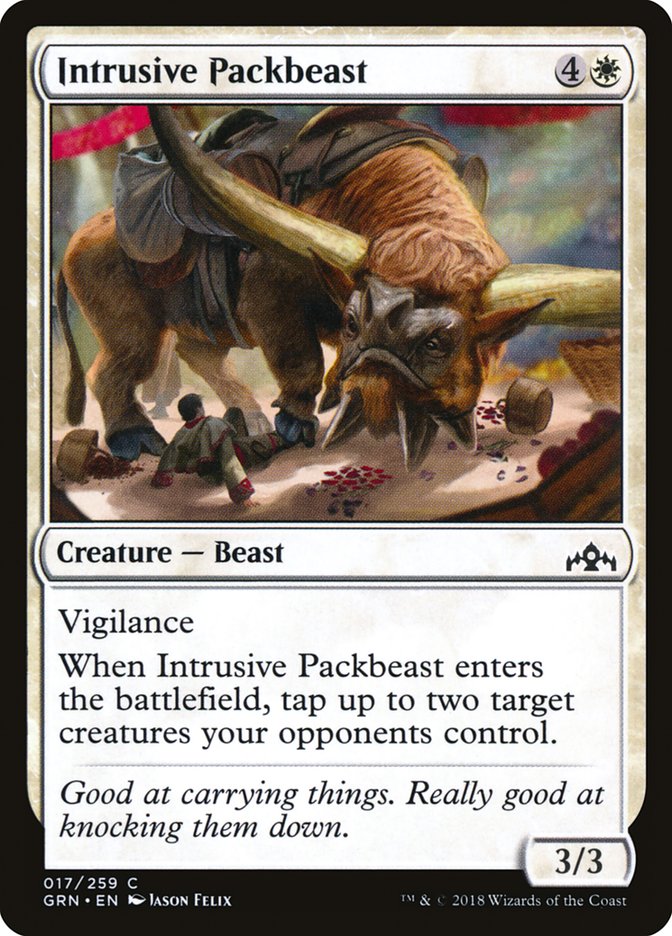 Intrusive Packbeast [Guilds of Ravnica] - The Mythic Store | 24h Order Processing