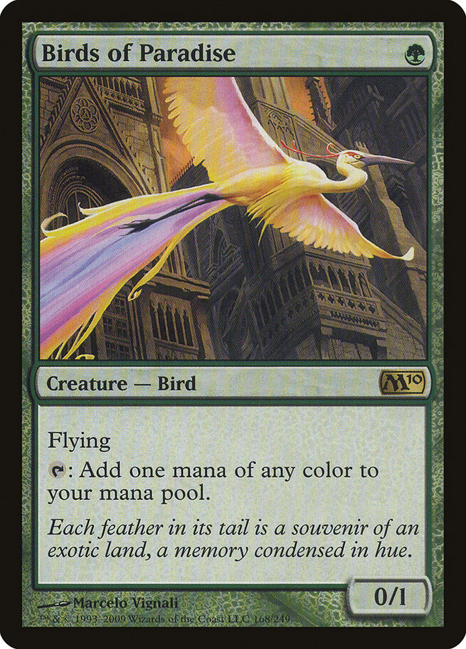 Birds of Paradise [Magic 2010] - The Mythic Store | 24h Order Processing