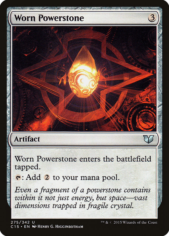 Worn Powerstone [Commander 2015] - The Mythic Store | 24h Order Processing