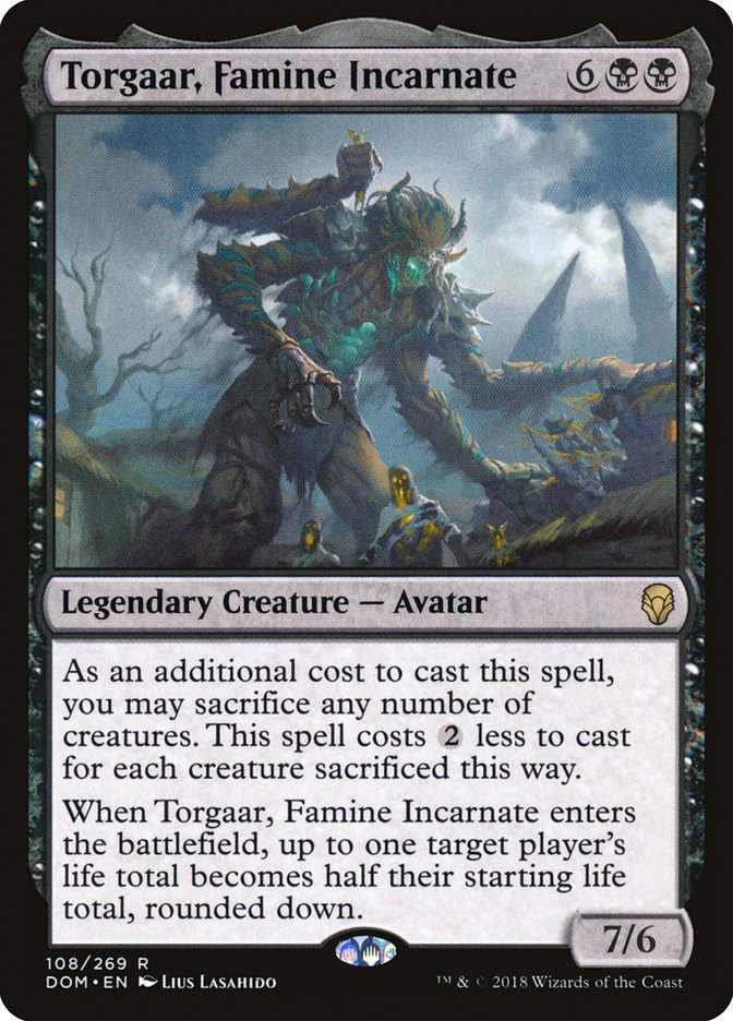 Torgaar, Famine Incarnate [Dominaria] - The Mythic Store | 24h Order Processing