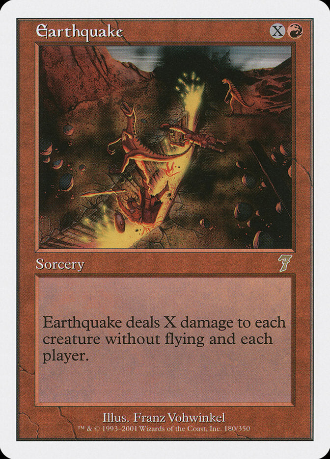 Earthquake [Seventh Edition] - The Mythic Store | 24h Order Processing