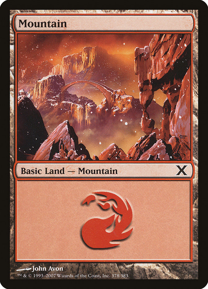 Mountain (378) [Tenth Edition] - The Mythic Store | 24h Order Processing