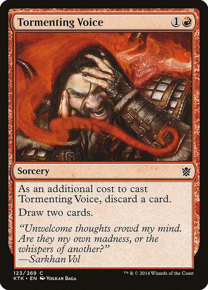 Tormenting Voice [Khans of Tarkir] - The Mythic Store | 24h Order Processing