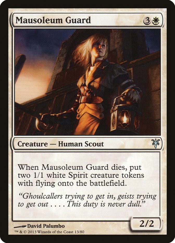 Mausoleum Guard [Duel Decks: Sorin vs. Tibalt] - The Mythic Store | 24h Order Processing